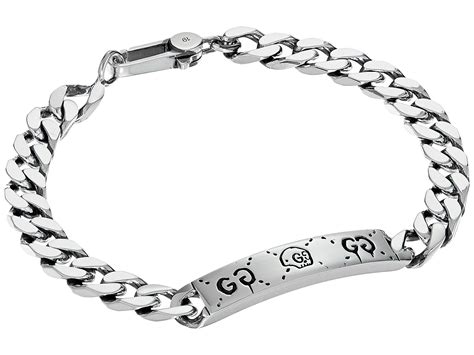 gucci braclet for men|Gucci ghost bracelet used.